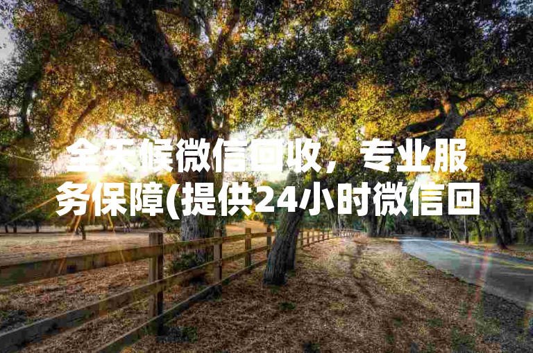 全天候微信回收，专业服务保障(提供24小时微信回收服务)。
