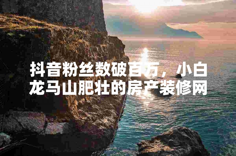 抖音粉丝数破百万，小白龙马山肥壮的房产装修网站，24小时抖音作品点赞平台 - 抖音粉 - 卡盟官网入口。