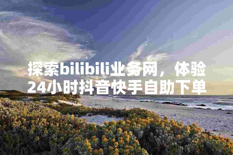 探索bilibili业务网，体验24小时抖音快手自助下单的便捷与稳定！