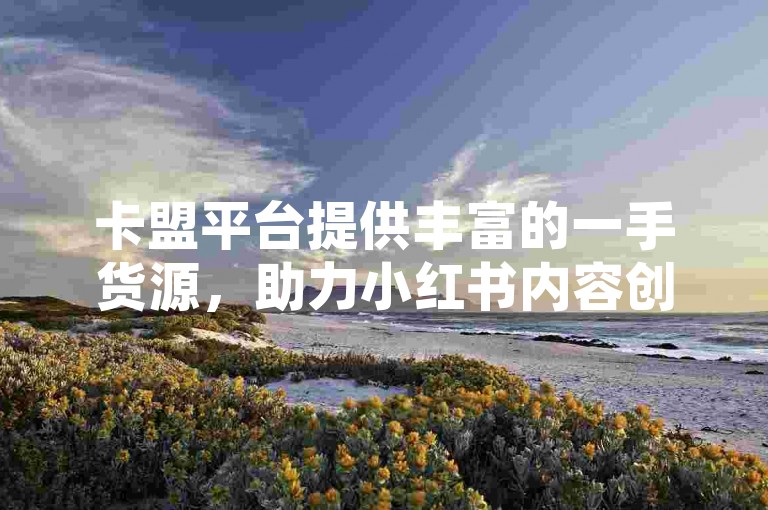 卡盟平台提供丰富的一手货源，助力小红书内容创作者获得更多点赞。
