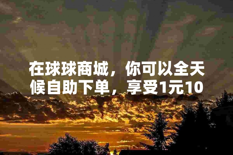 在球球商城，你可以全天候自助下单，享受1元100赞的全网最低价服务，同时还能以低价购买到QQ超级会员。