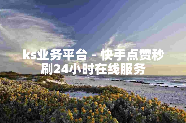 ks业务平台 - 快手点赞秒刷24小时在线服务