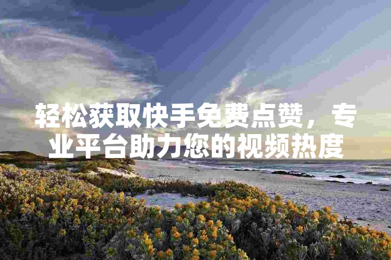 轻松获取快手免费点赞，专业平台助力您的视频热度飙升。