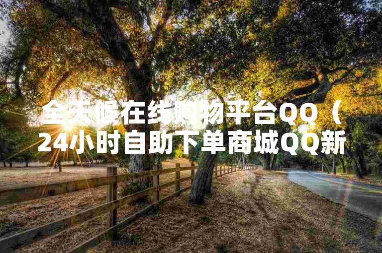 全天候在线购物平台QQ（24小时自助下单商城QQ新标题创意）