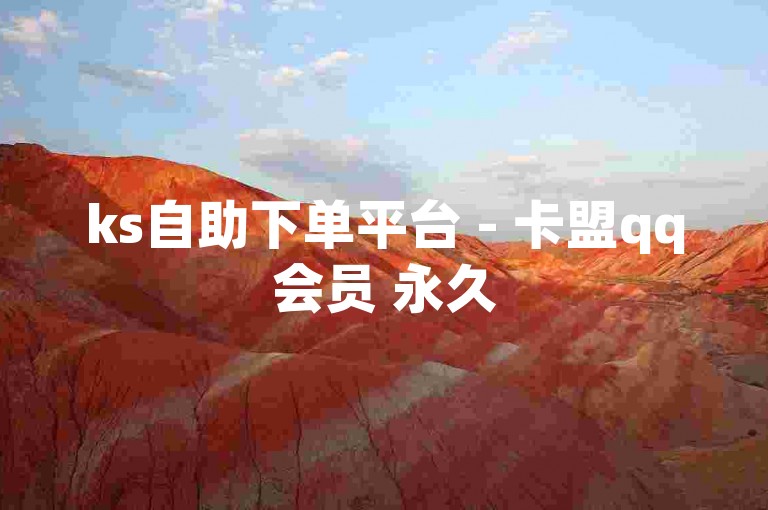 ks自助下单平台 - 卡盟qq会员 永久