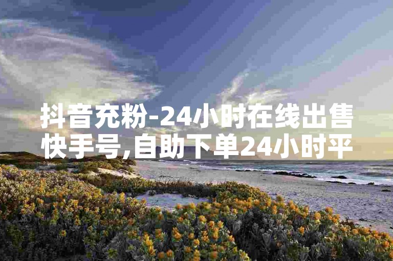 抖音充粉-24小时在线出售快手号,自助下单24小时平台