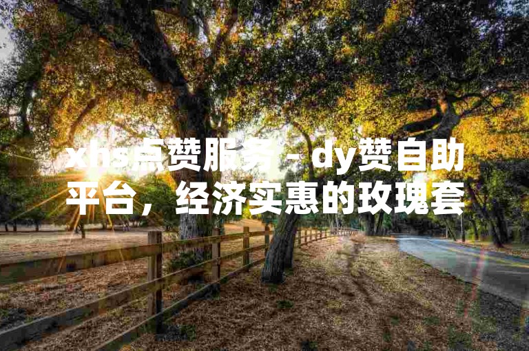 xhs点赞服务 - dy赞自助平台，经济实惠的玫瑰套餐。