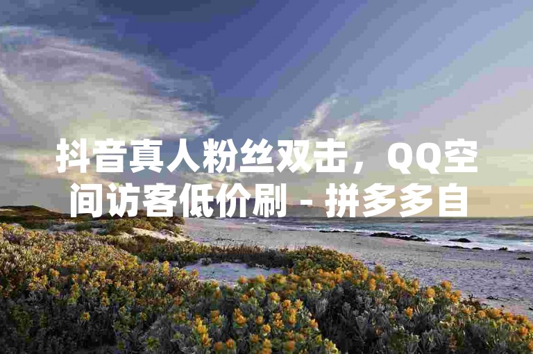 抖音真人粉丝双击，QQ空间访客低价刷 - 拼多多自助下单全网最实惠 - 免费领访客的qq网站。