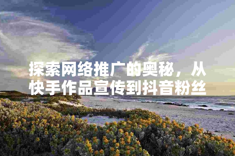 探索网络推广的奥秘，从快手作品宣传到抖音粉丝激增，再到QQ空间点赞服务，一站式解决方案等你来发现。