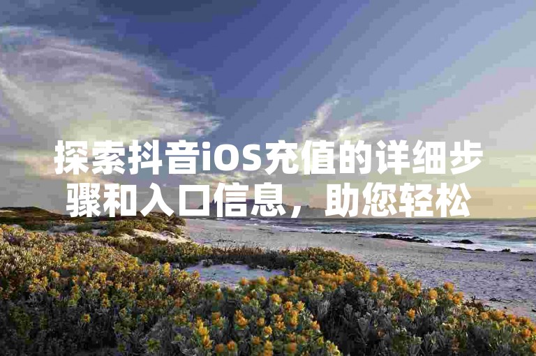探索抖音iOS充值的详细步骤和入口信息，助您轻松完成充值流程。