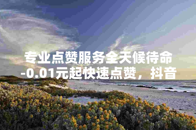 专业点赞服务全天候待命-0.01元起快速点赞，抖音自动引流工具24小时不间断。