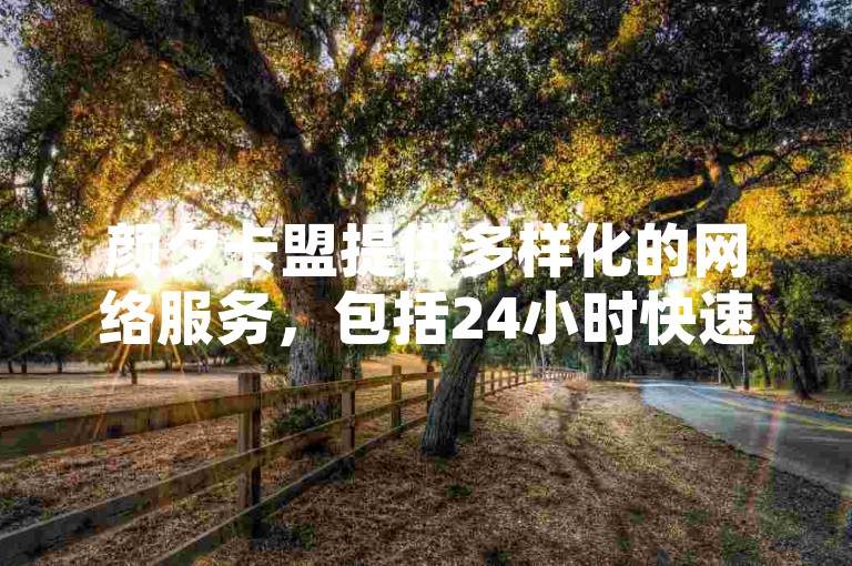 颜夕卡盟提供多样化的网络服务，包括24小时快速响应的微博秒单业务和极具性价比的QQ空间业务。