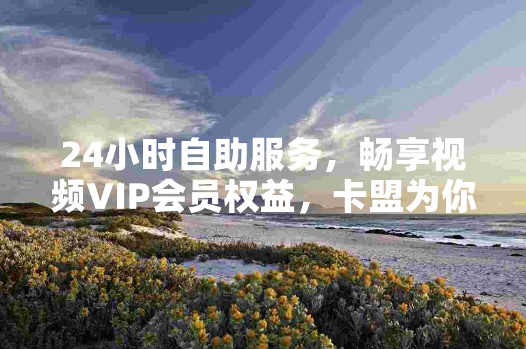 24小时自助服务，畅享视频VIP会员权益，卡盟为你提供不间断的尊贵体验！