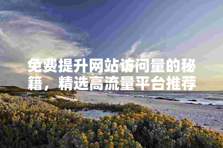 免费提升网站访问量的秘籍，精选高流量平台推荐，让你的曝光率飙升！2025必备技巧。
