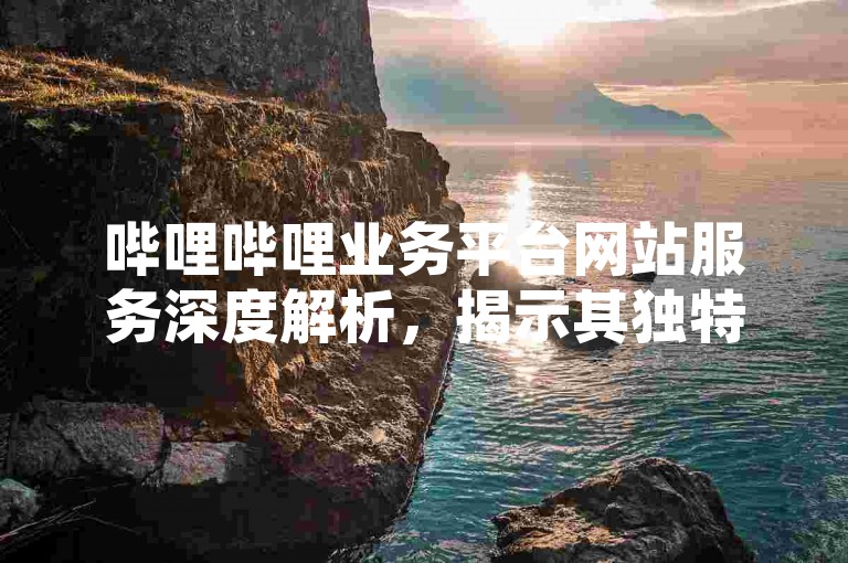 哔哩哔哩业务平台网站服务深度解析，揭示其独特优势与显著特点，2025年必备知识！