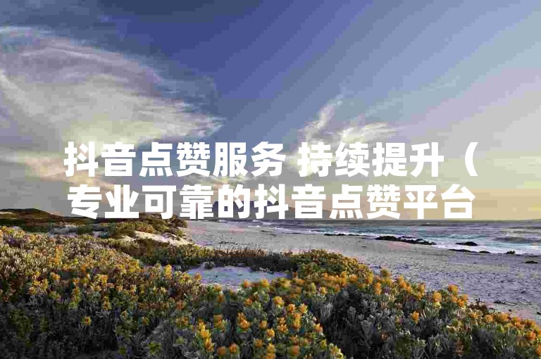 抖音点赞服务 持续提升（专业可靠的抖音点赞平台，确保你的视频热度不断上升）
