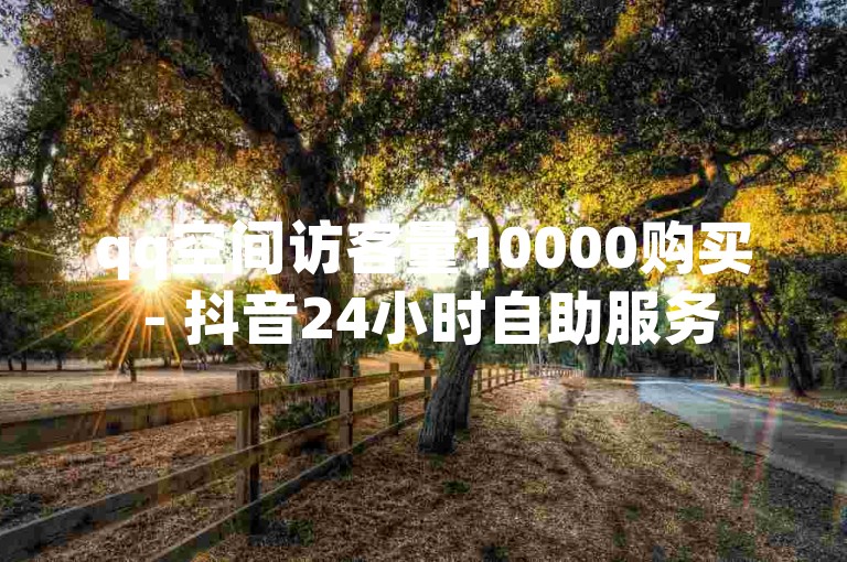 qq空间访客量10000购买 - 抖音24小时自助服务