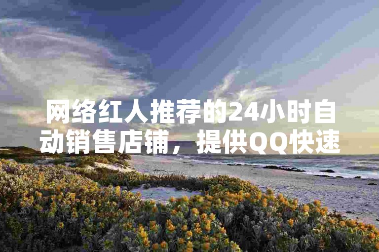 网络红人推荐的24小时自动销售店铺，提供QQ快速下单服务，并承诺全平台最低价格。