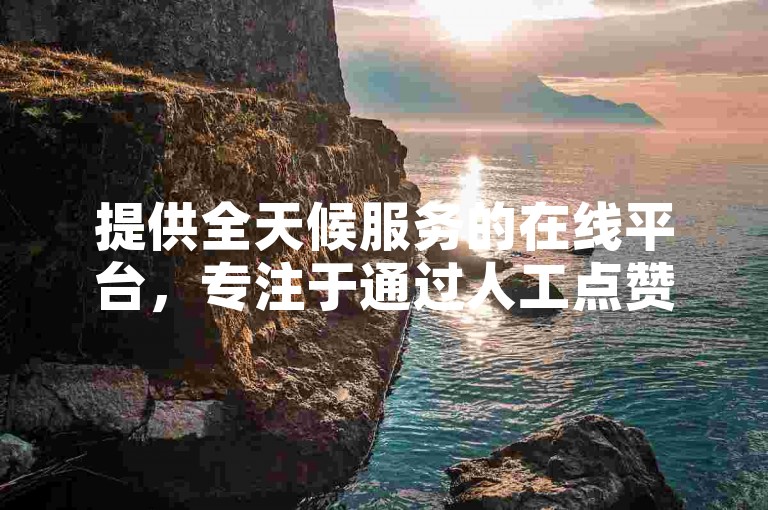 提供全天候服务的在线平台，专注于通过人工点赞提升社交媒体的活跃度和人气。