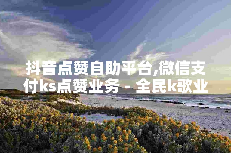 抖音点赞自助平台,微信支付ks点赞业务 - 全民k歌业务下单平台超低价 - 王者荣耀真人粉丝平台 永不掉粉微利也疯狂!