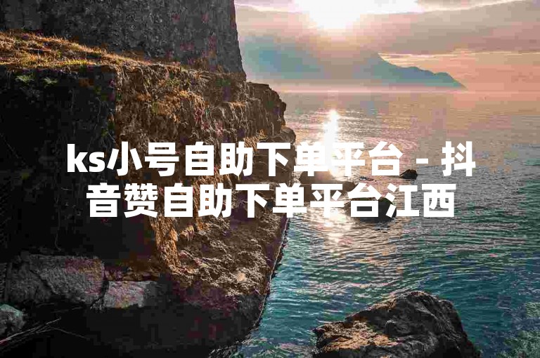 ks小号自助下单平台 - 抖音赞自助下单平台江西