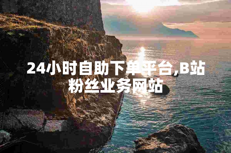 24小时自助下单平台,B站粉丝业务网站