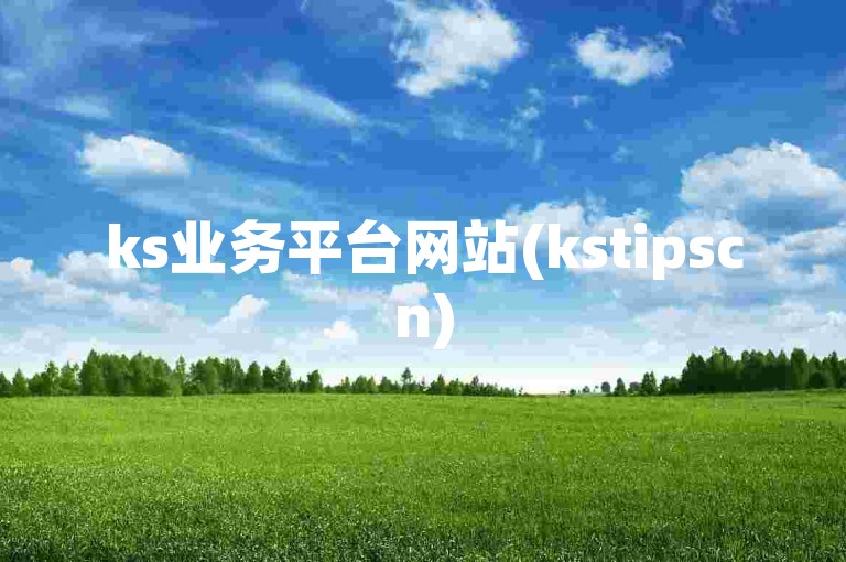 ks业务平台网站(kstipscn)