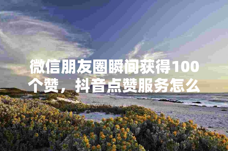 微信朋友圈瞬间获得100个赞，抖音点赞服务怎么购买 - douyin代表什么? - 全天候自动点赞平台应用惊喜上线!