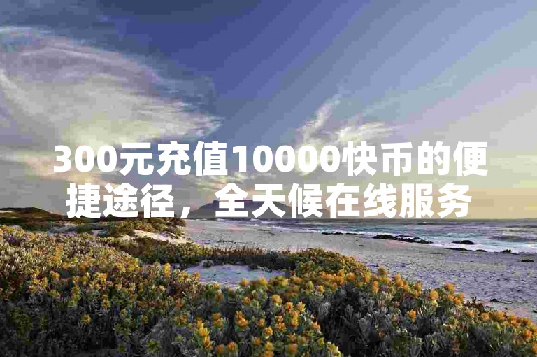 300元充值10000快币的便捷途径，全天候在线服务网站随时待命。