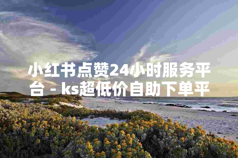 小红书点赞24小时服务平台 - ks超低价自助下单平台微信易，提供便捷的点赞服务。