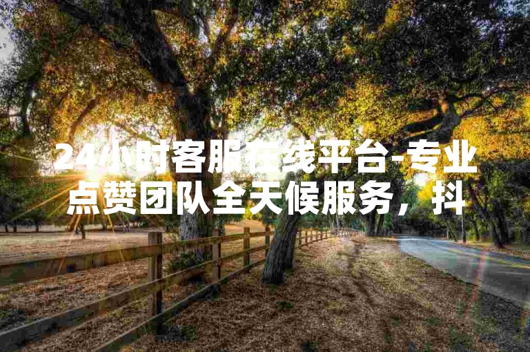 24小时客服在线平台-专业点赞团队全天候服务，抖音播放量提升1000次免费体验。
