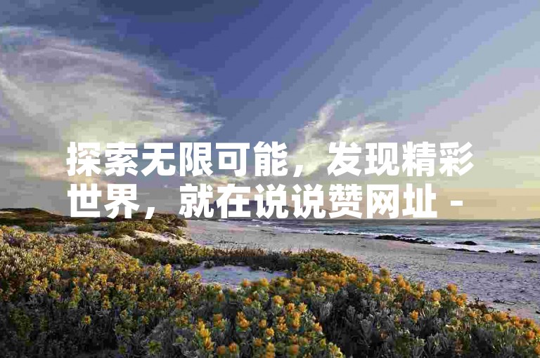 探索无限可能，发现精彩世界，就在说说赞网址 - 您的24小时自助下单平台抖音。