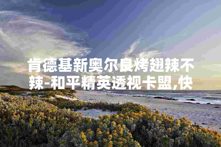 肯德基新奥尔良烤翅辣不辣-和平精英透视卡盟,快手刷点赞网站小熊