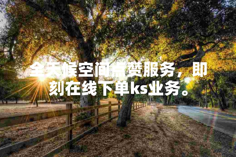 全天候空间点赞服务，即刻在线下单ks业务。