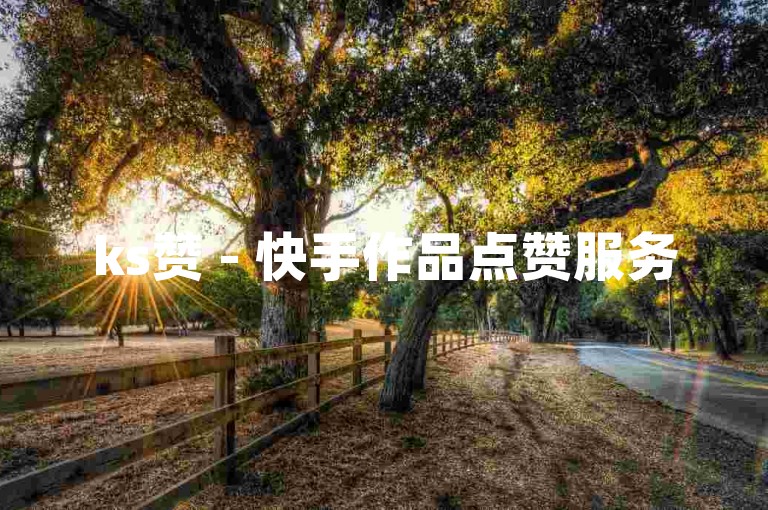 ks赞 - 快手作品点赞服务