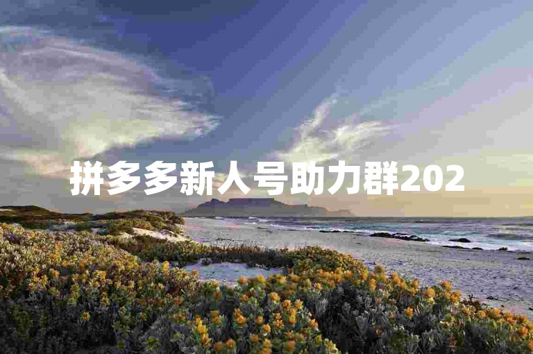 拼多多新人号助力群2025年是否免费入群？