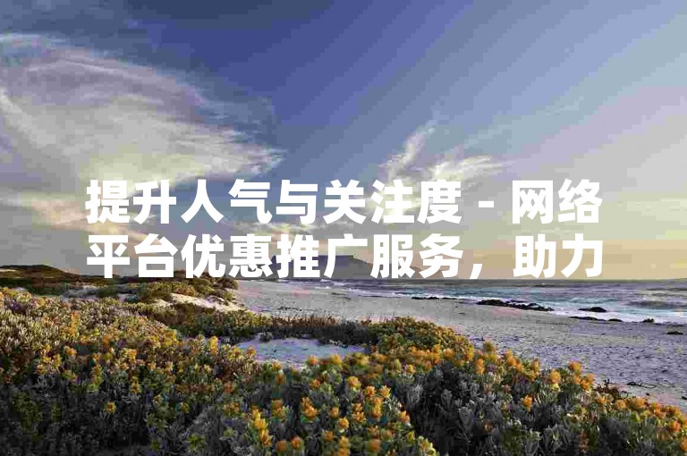 提升人气与关注度 - 网络平台优惠推广服务，助力微博快速增长粉丝。