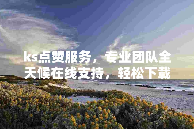 ks点赞服务，专业团队全天候在线支持，轻松下载网红商城app体验便捷购物。