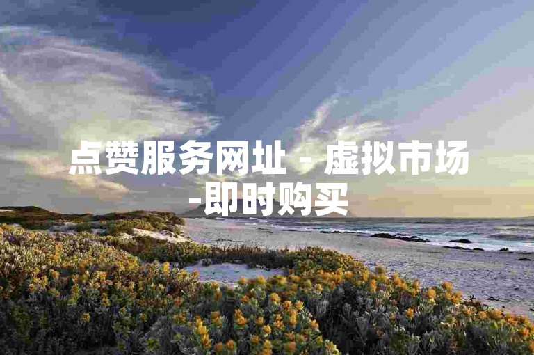 点赞服务网址 - 虚拟市场-即时购买