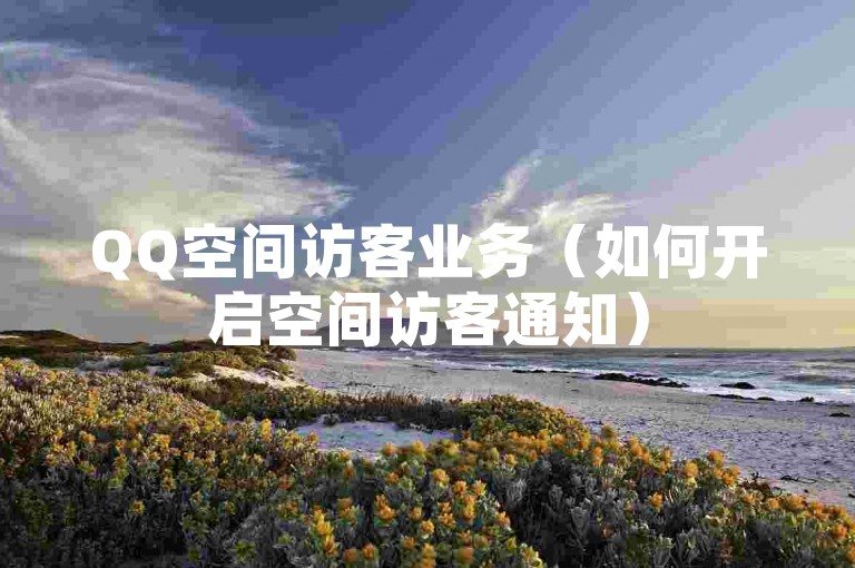 QQ空间访客业务（如何开启空间访客通知）